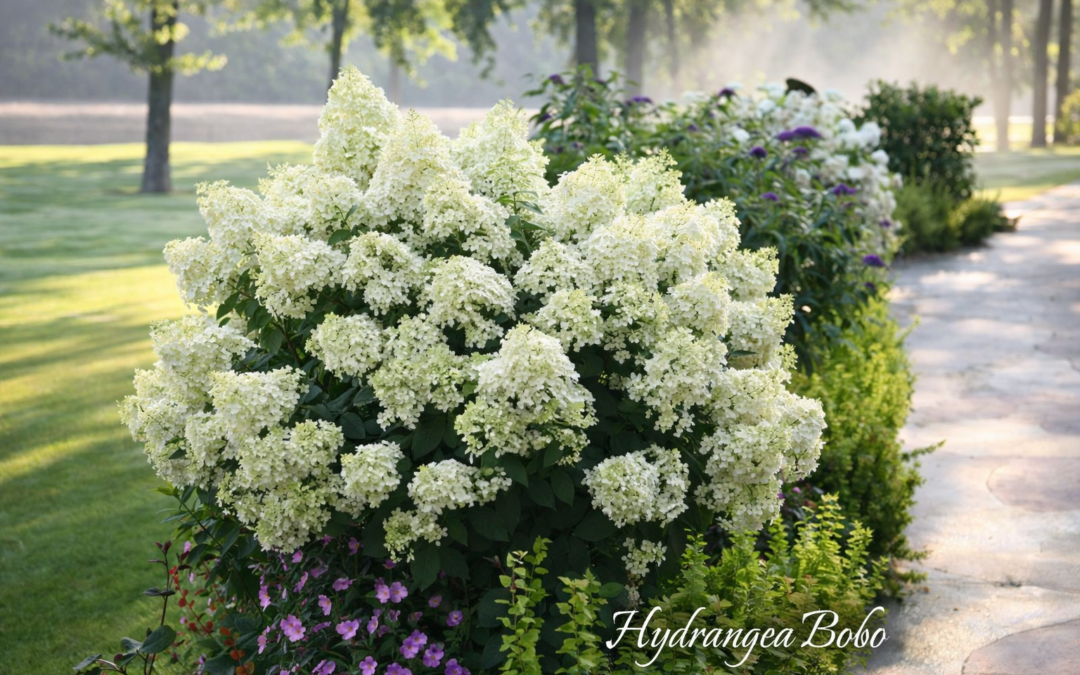 Hydrangea Bobo blooms feature