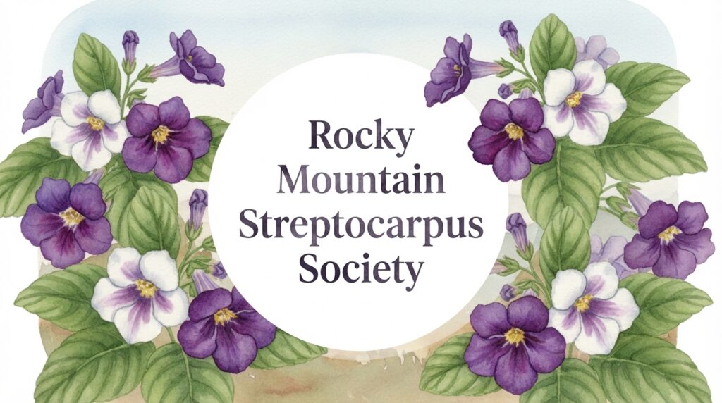 Rocky Mountain Streptocarpus Society