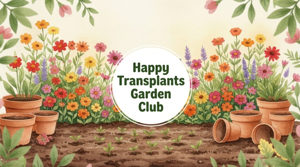 Happy Transplants Garden Club