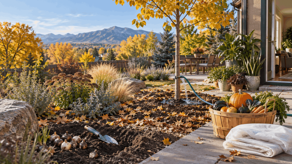 October Colorado fall garden checklist