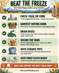 Your Front Range Weather-prep Checklist